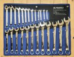 25PC COMBINATION SPANNERS 6-32MM